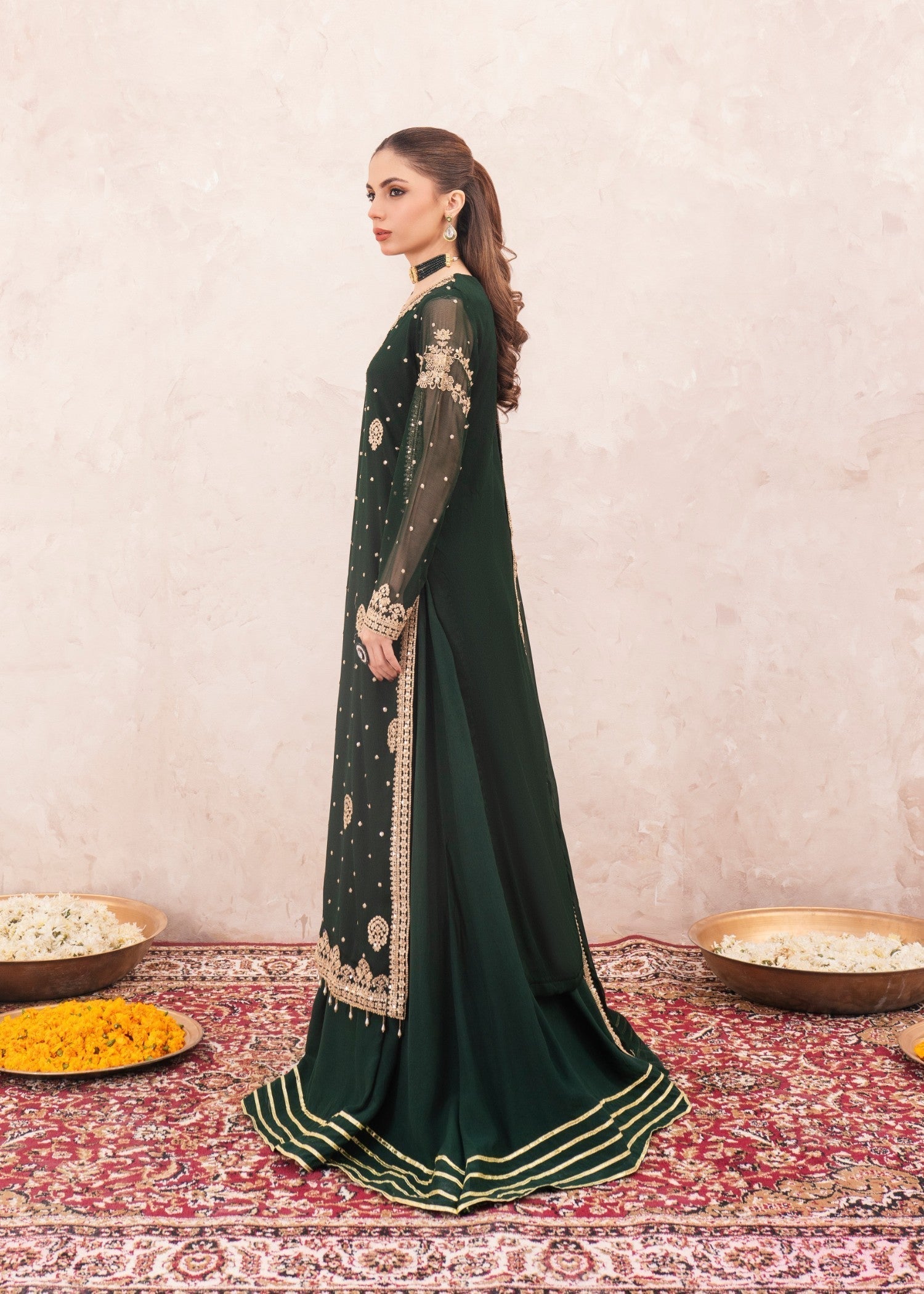 Agha Jaan Mayal Women 3pcs