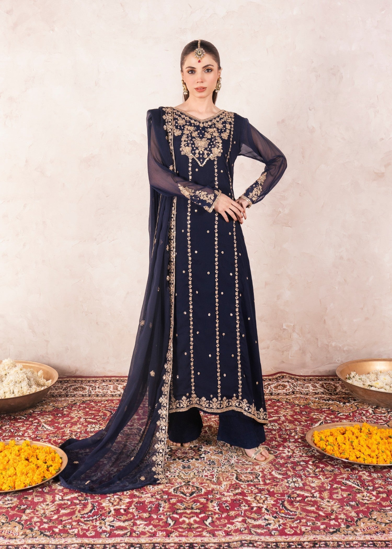 Agha Jaan Yumna Women 3pcs