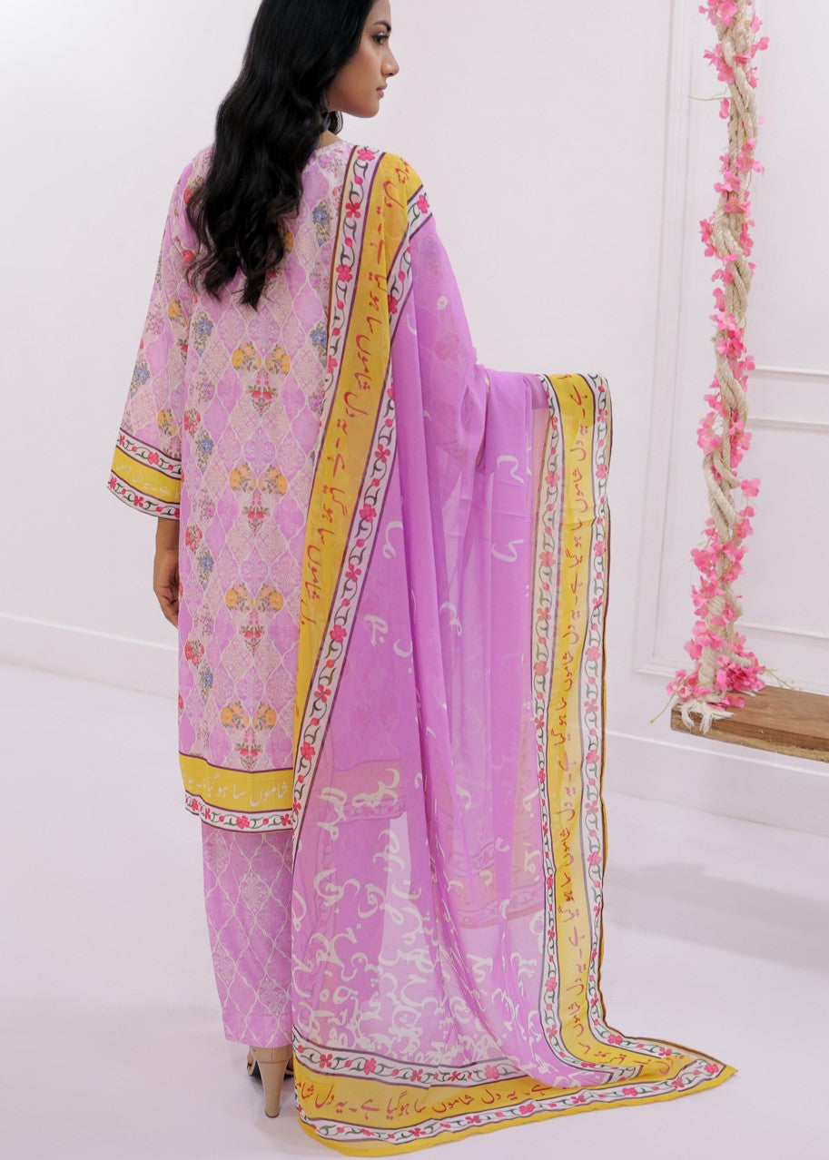 Tng (The Next Generation) Noor | | Stitched | Lilac Women 3pcs