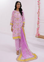 Tng (The Next Generation) Noor | | Stitched | Lilac Women 3pcs
