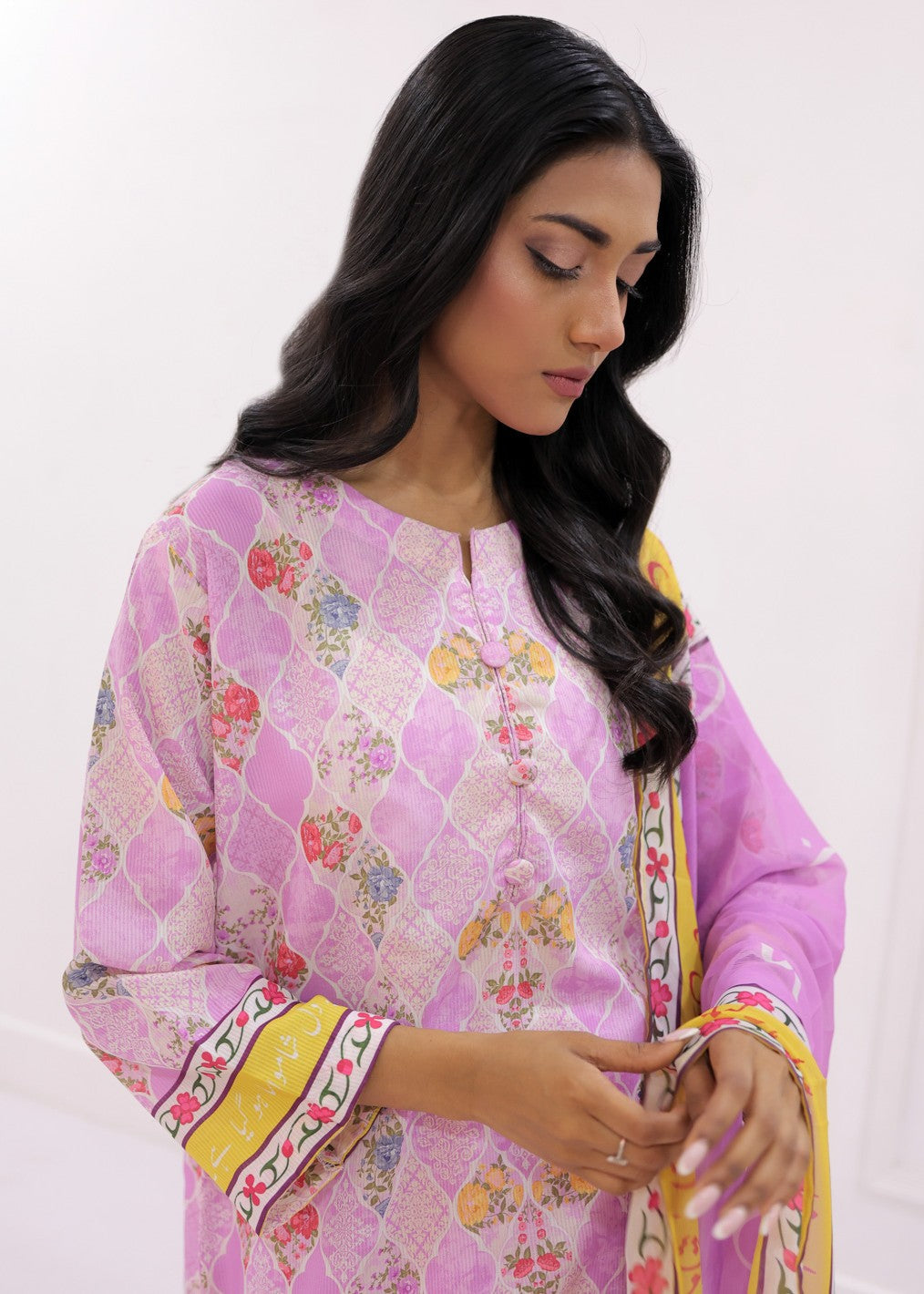 Tng (The Next Generation) Noor | | Stitched | Lilac Women 3pcs