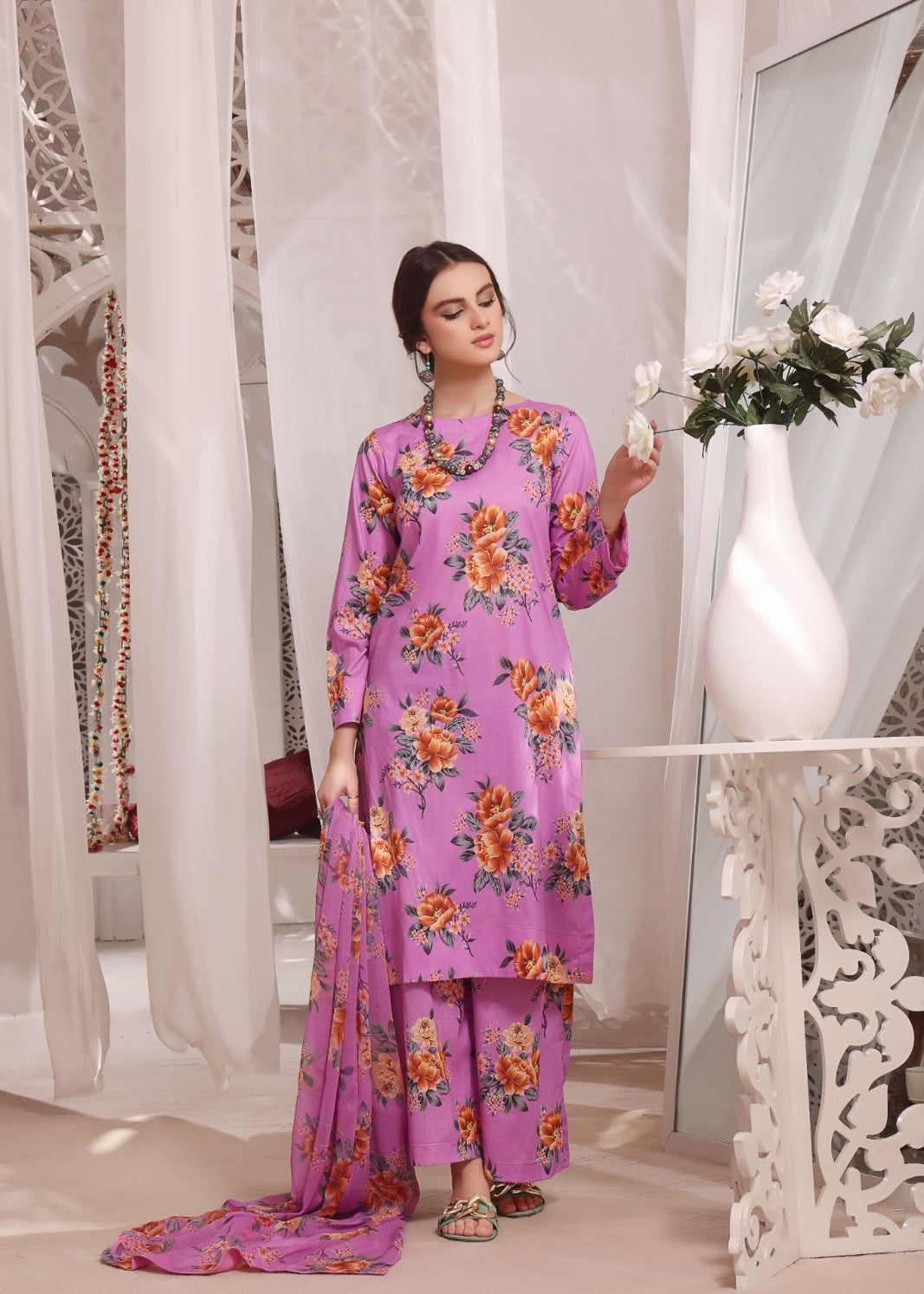 Feathers LILAC HINT Women 3pcs