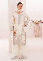 Four Season Boutique NOOR JAHAN CREAM Women 3pcs