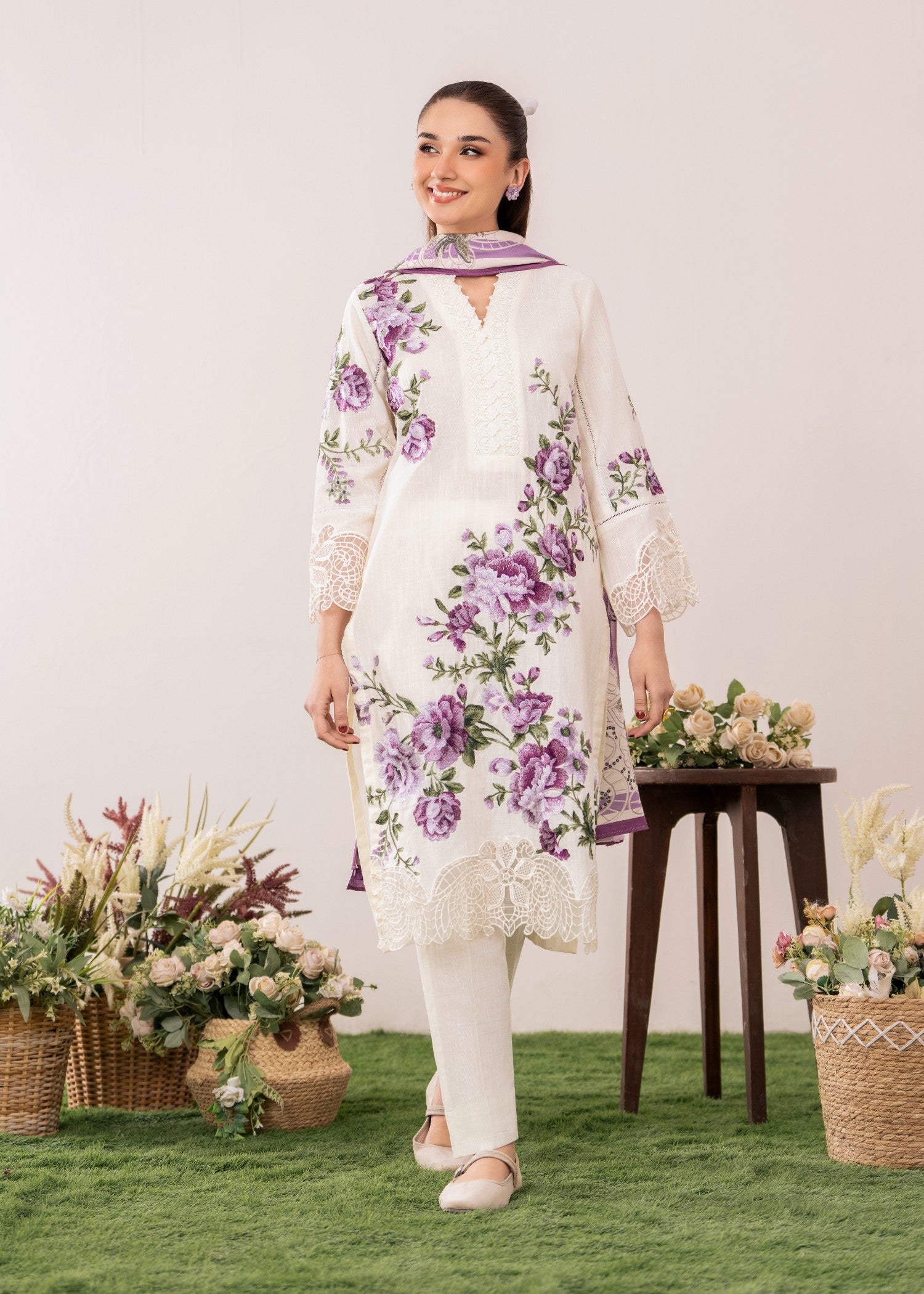 Sahibas By Mirza Rohini Women 3pcs