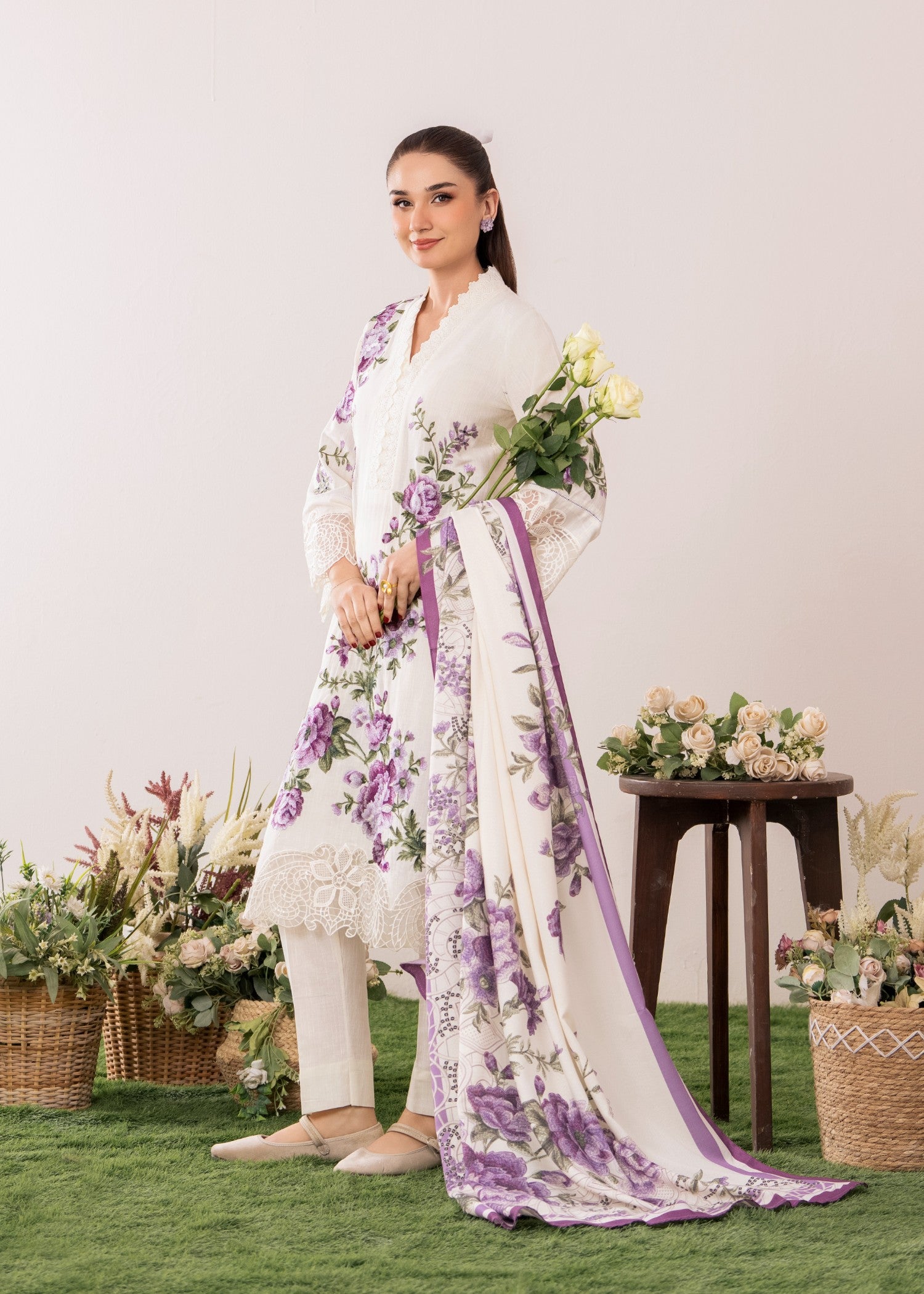 Sahibas By Mirza Rohini Women 3pcs