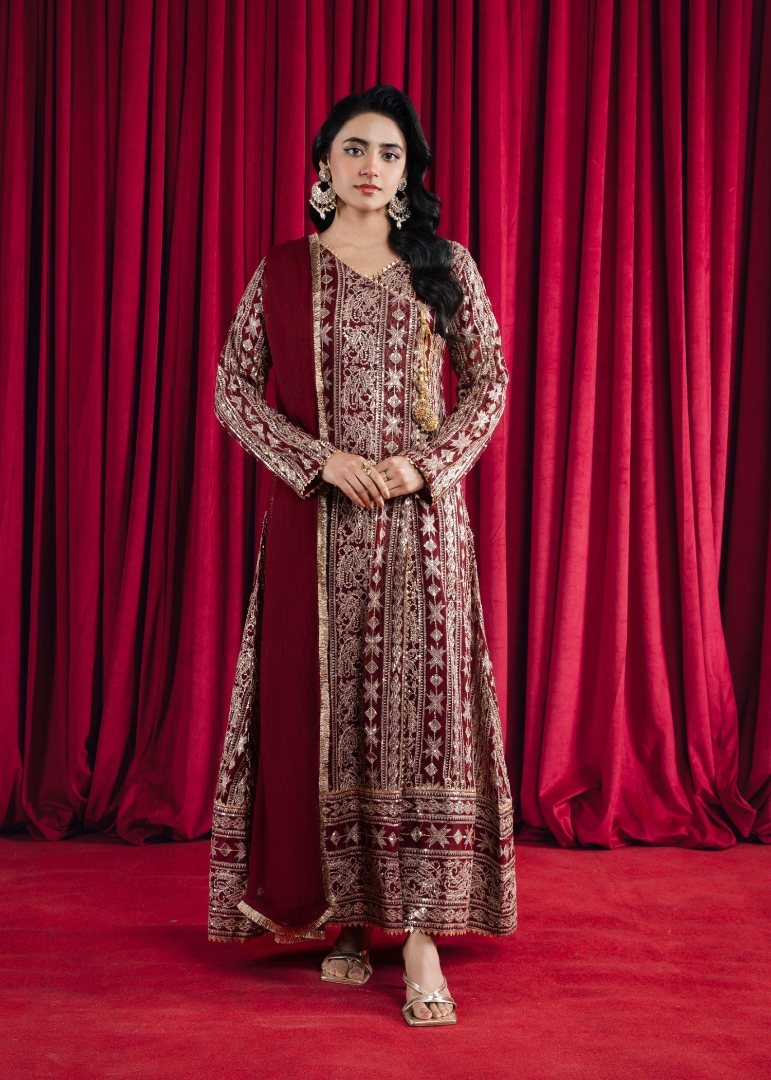 Agha Jaan Barbeena Women 3pcs