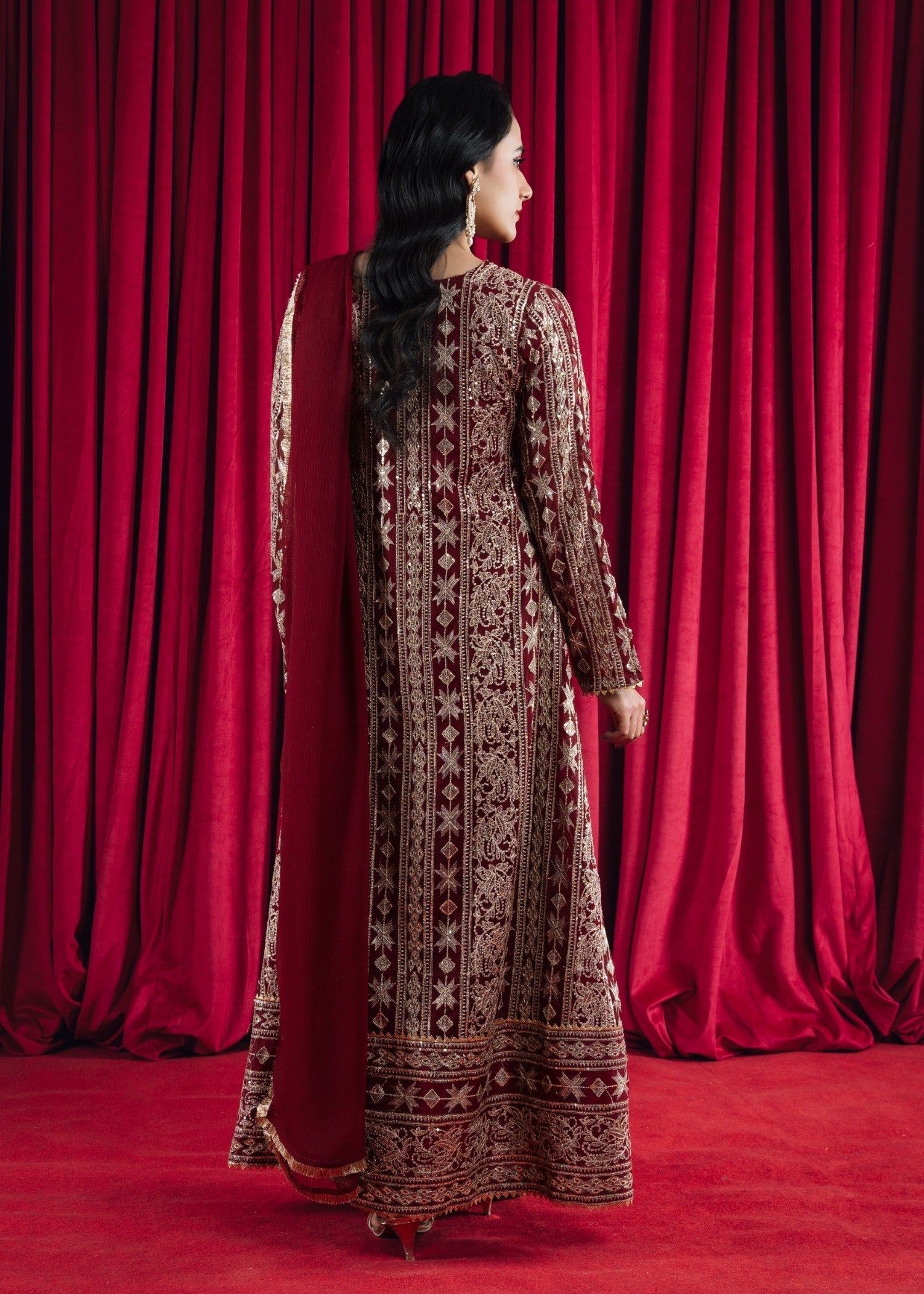Agha Jaan Barbeena Women 3pcs