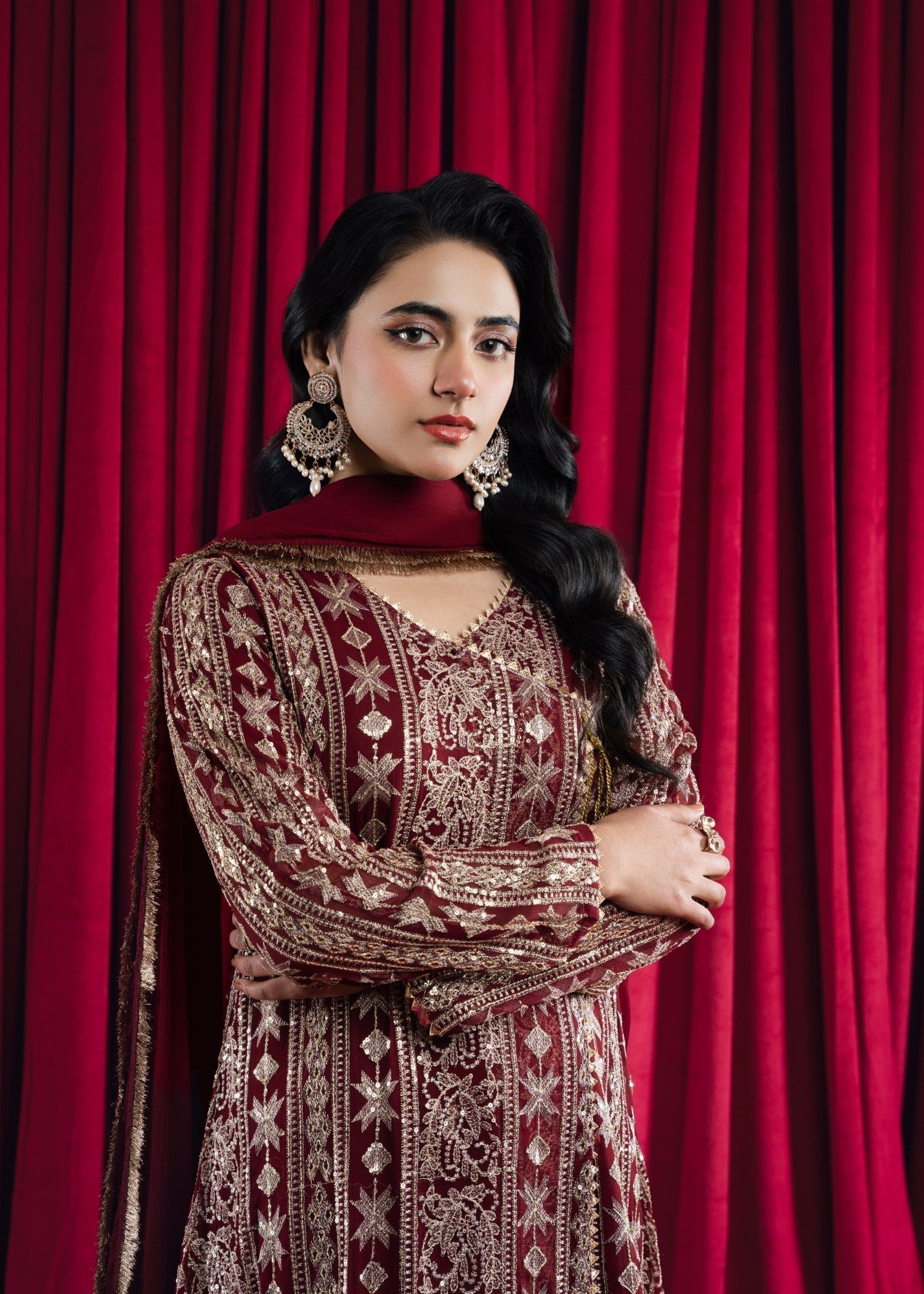 Agha Jaan Barbeena Women 3pcs