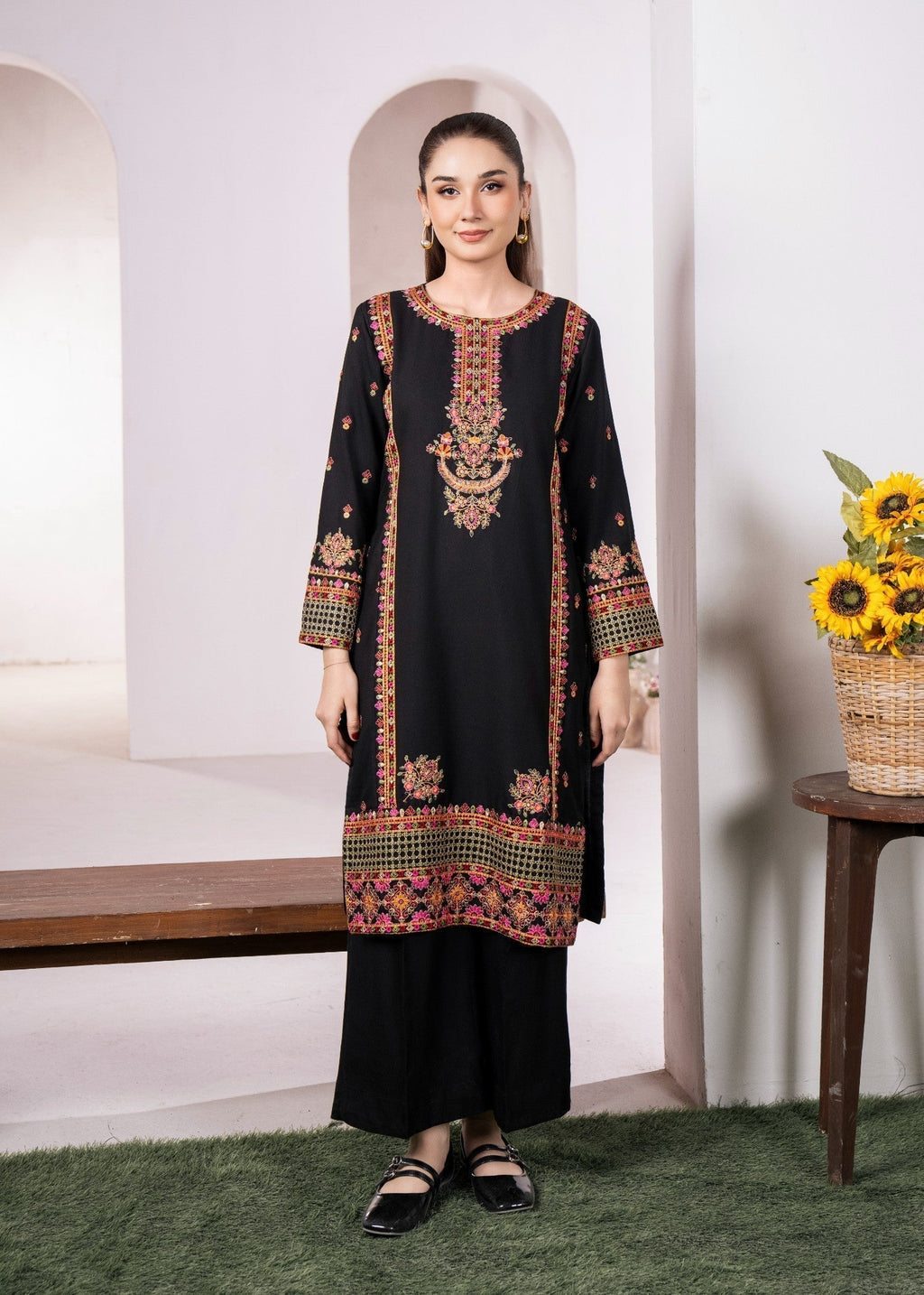 Sahibas By Mirza Dilruba Black Women 2pcs