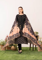 Sahibas By Mirza Ayeza Black Women 3pcs