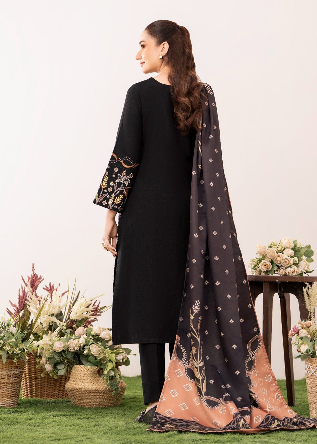 Sahibas By Mirza Ayeza Black Women 3pcs