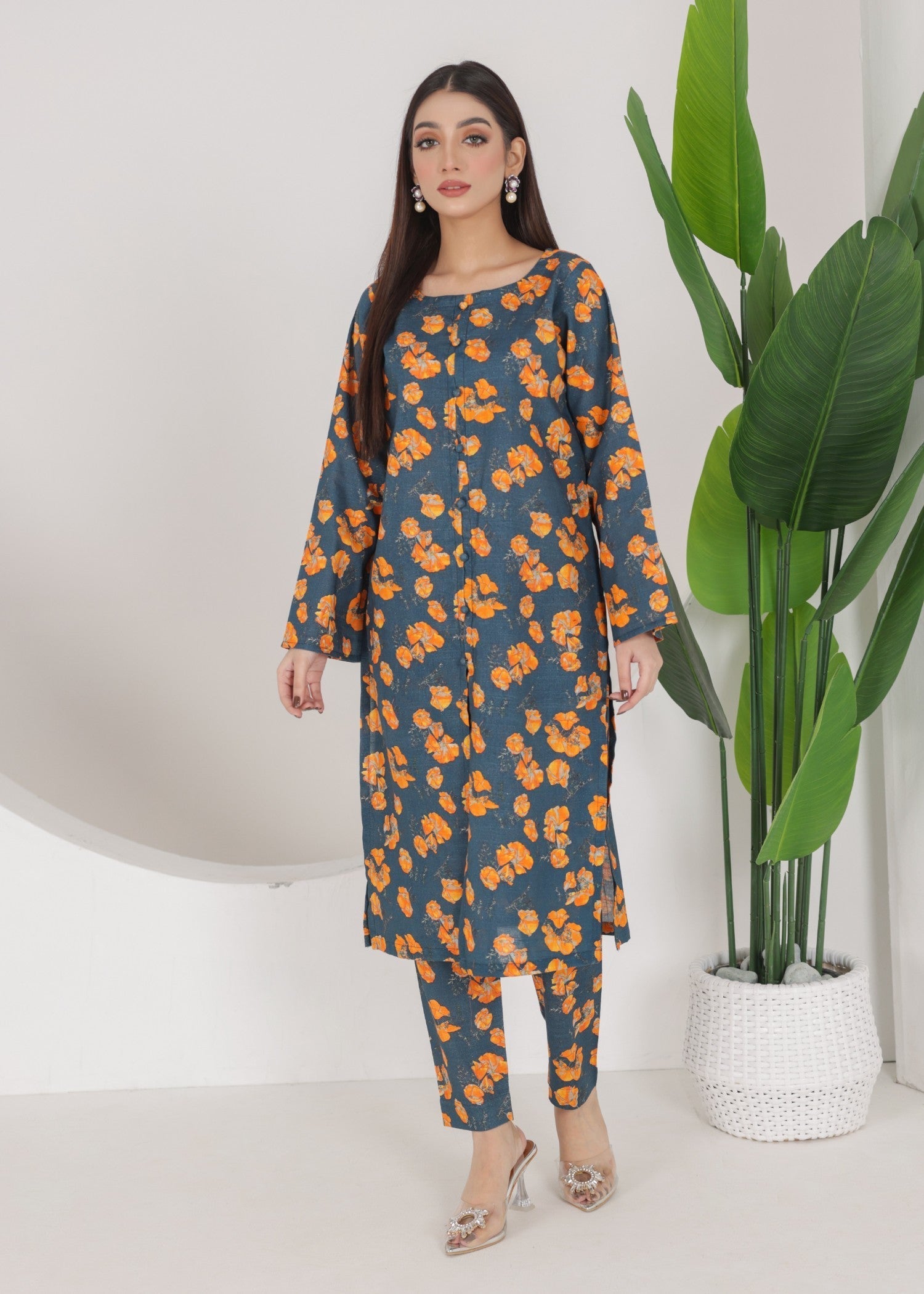 Looks By Bia Dark Blue CO ORD Set Women 2pcs