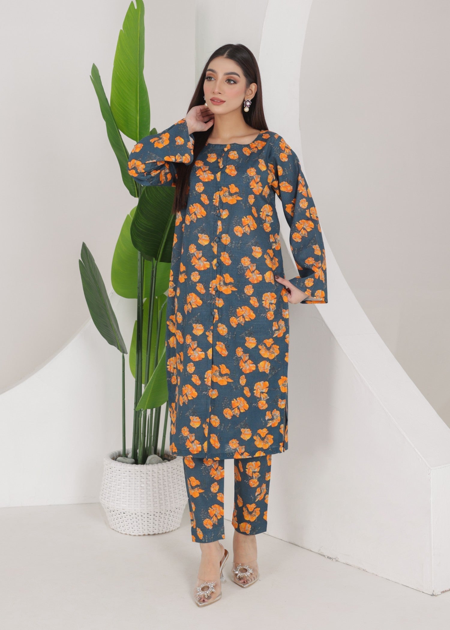 Looks By Bia Dark Blue CO ORD Set Women 2pcs