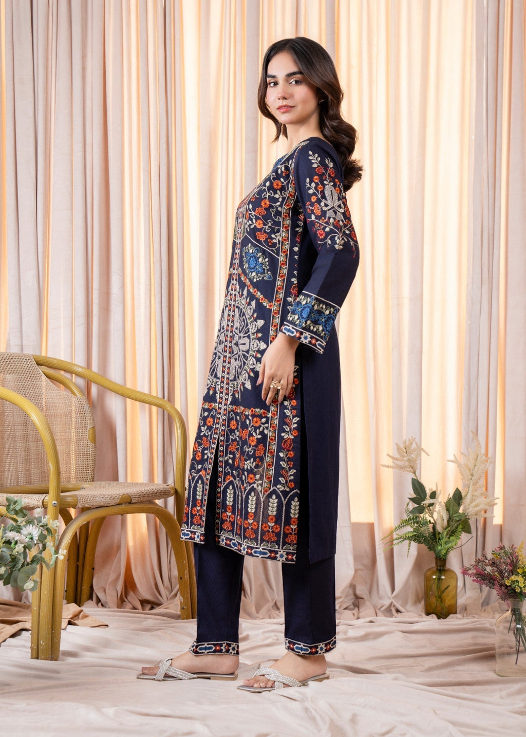 Sahibas By Mirza Sharaan Blue Women 2pcs