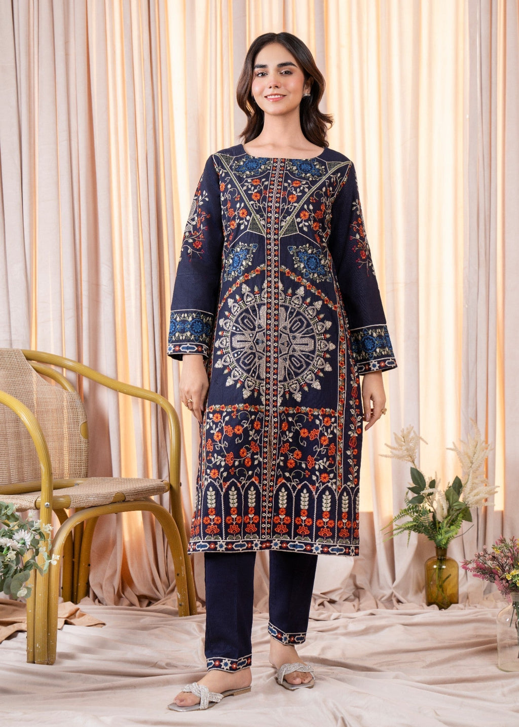 Sahibas By Mirza Sharaan Blue Women 2pcs