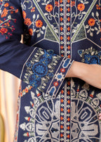 Sahibas By Mirza Sharaan Blue Women 2pcs