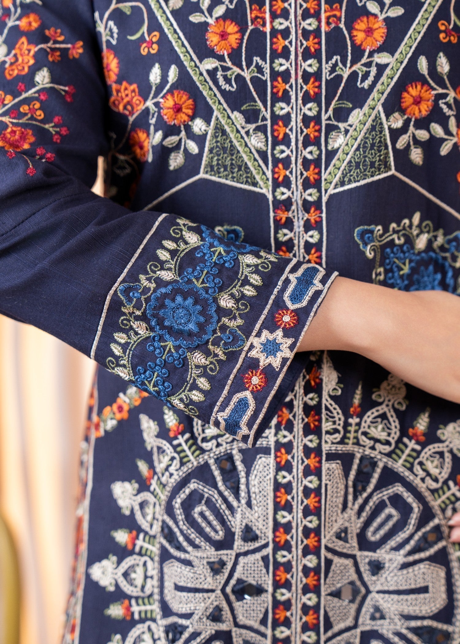 Sahibas By Mirza Sharaan Blue Women 2pcs
