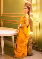 Anabiya Chandani Mari Gold musturd Women 3pcs