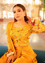 Anabiya Chandani Mari Gold musturd Women 3pcs