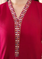 Sahibas By Mirza Nile Maroon Women 2pcs