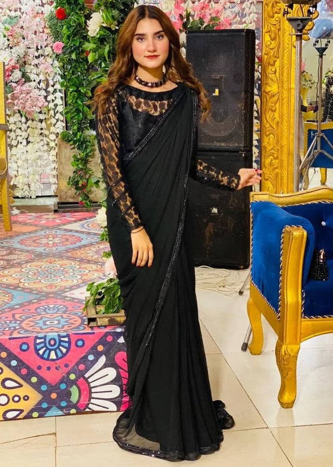 Anabiya Chandani Lobelia black Women 3pcs