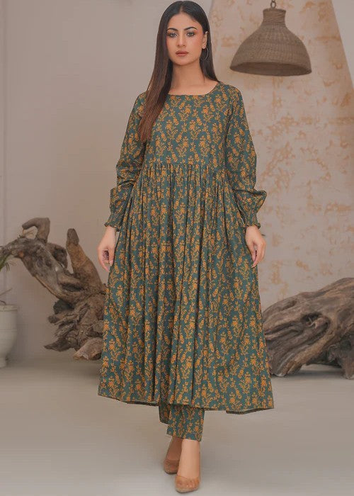 By-East Buy Khaddar Suit Printed Women 2pcs