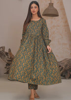 By-East Buy Khaddar Suit Printed Women 2pcs