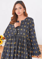 By-East Branded Khaddar Suit Printed Women 2pcs