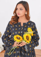 By-East Branded Khaddar Suit Printed Women 2pcs