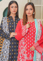 By-East Khaddar Suit In Printed Women 3pcs