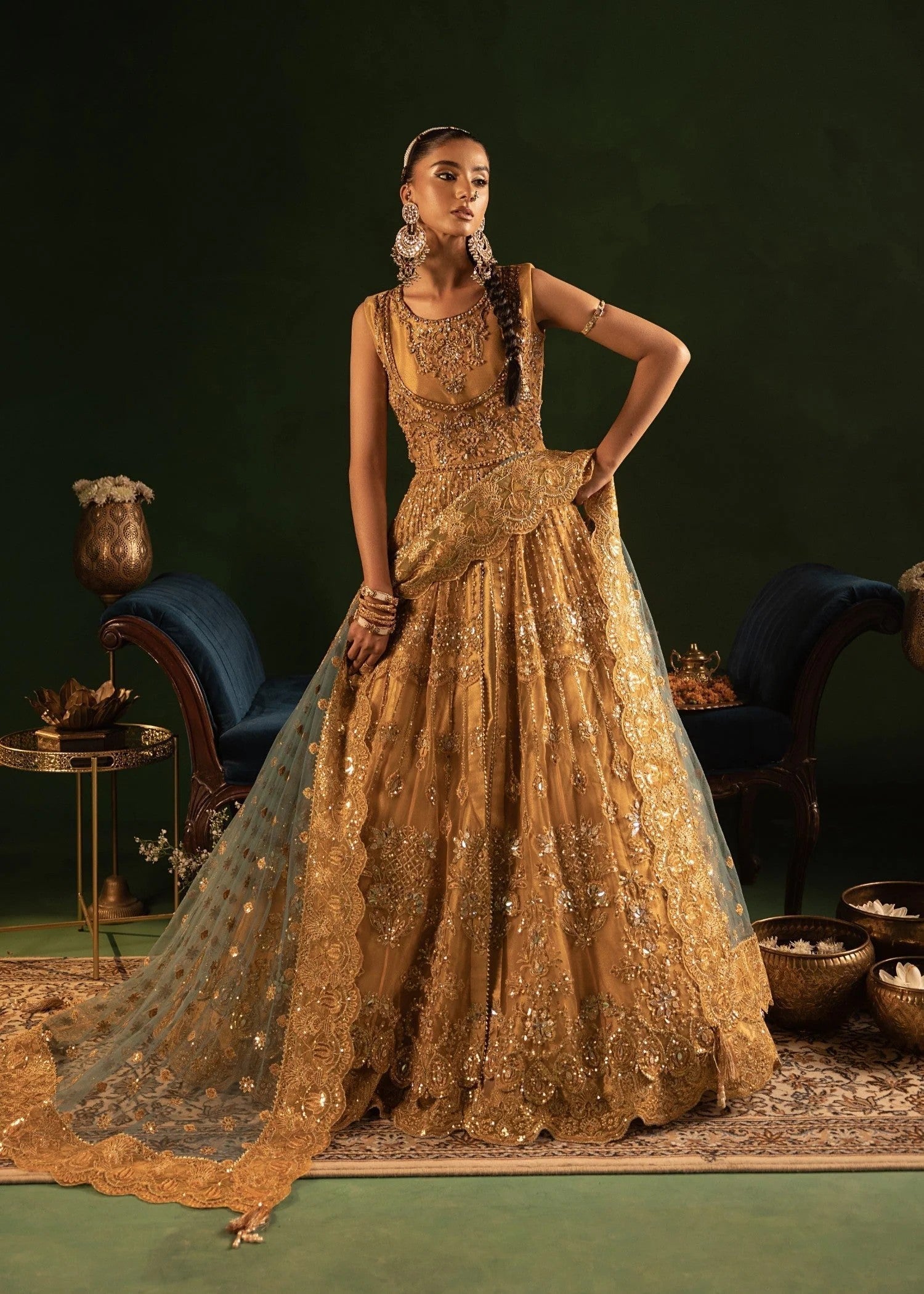 Diara Couture RYEAN WC 2 05 MUSTARD Women 3pcs