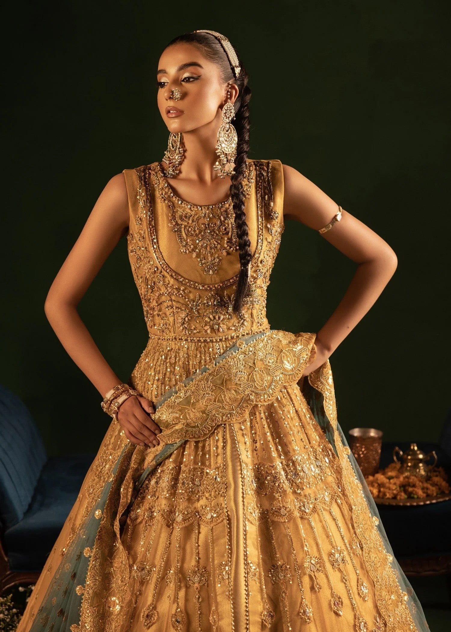 Diara Couture RYEAN WC 2 05 MUSTARD Women 3pcs