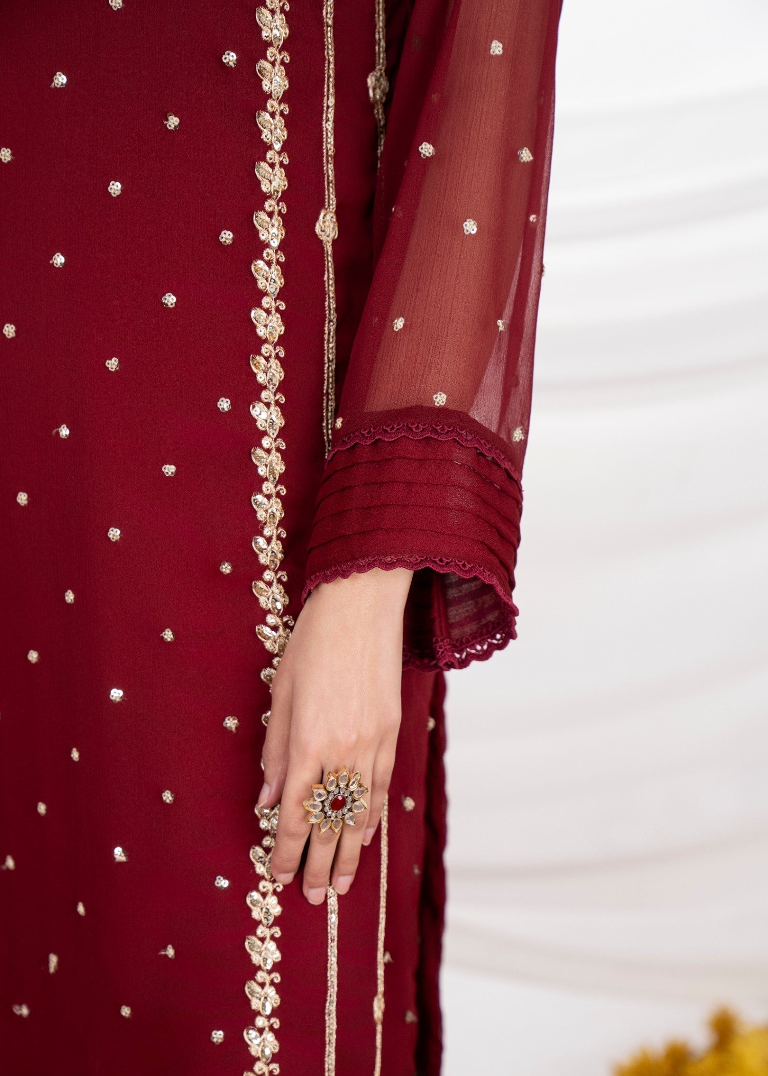 Agha Jaan Parsa Women 3pcs