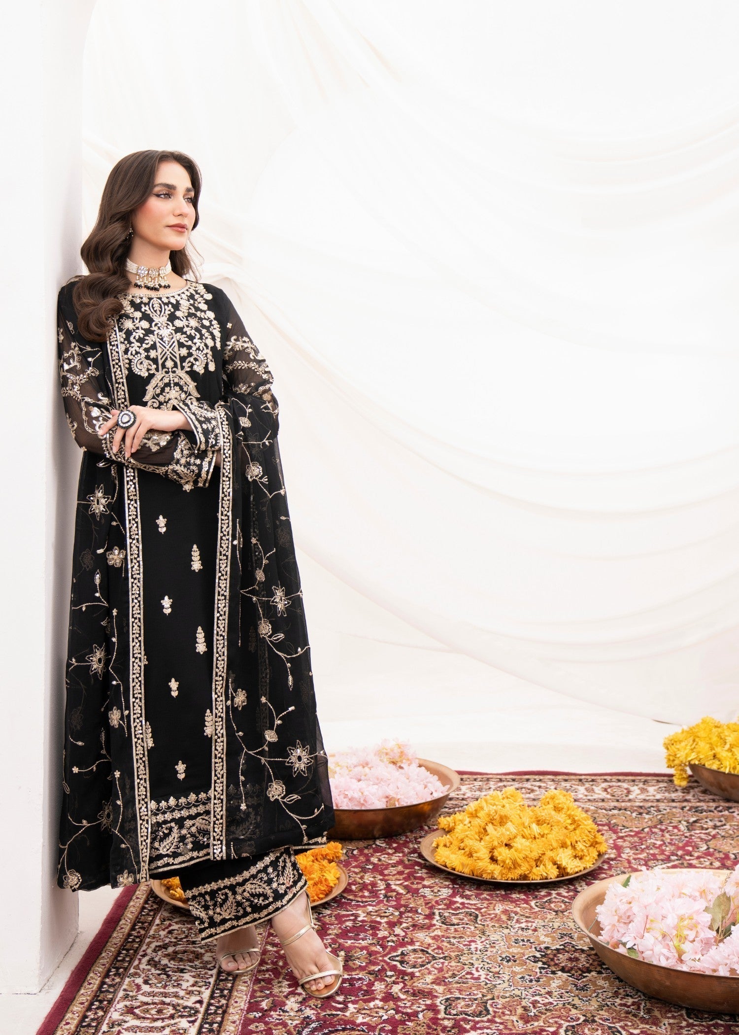 Agha Jaan Khajista Women 3pcs