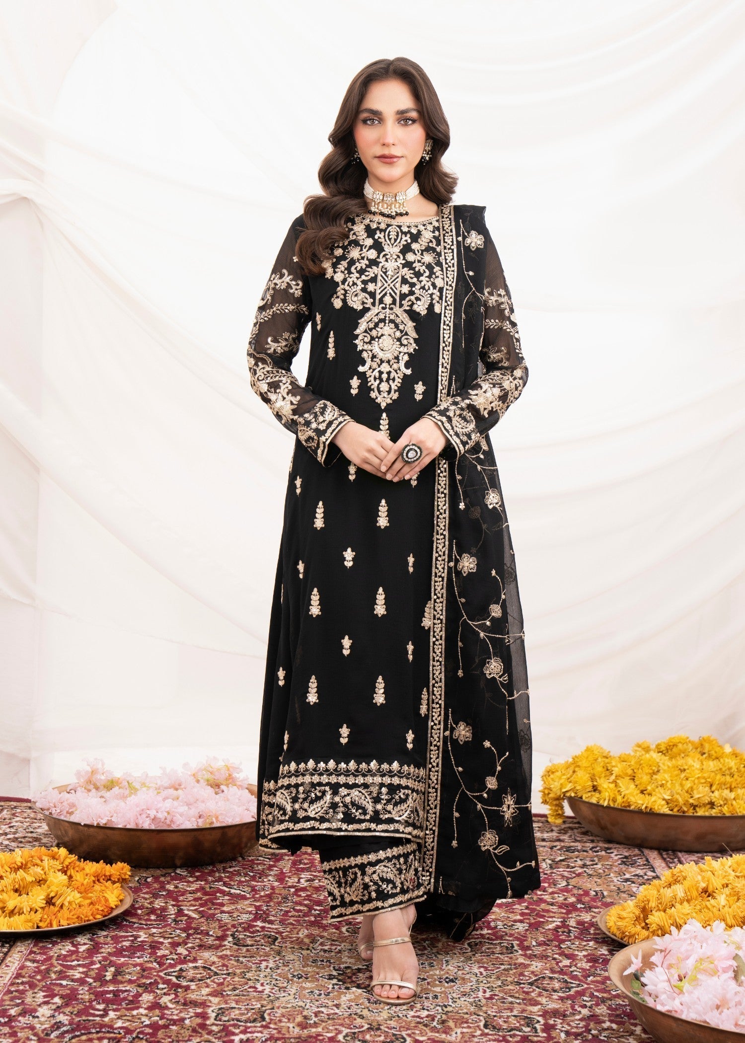Agha Jaan Khajista Women 3pcs