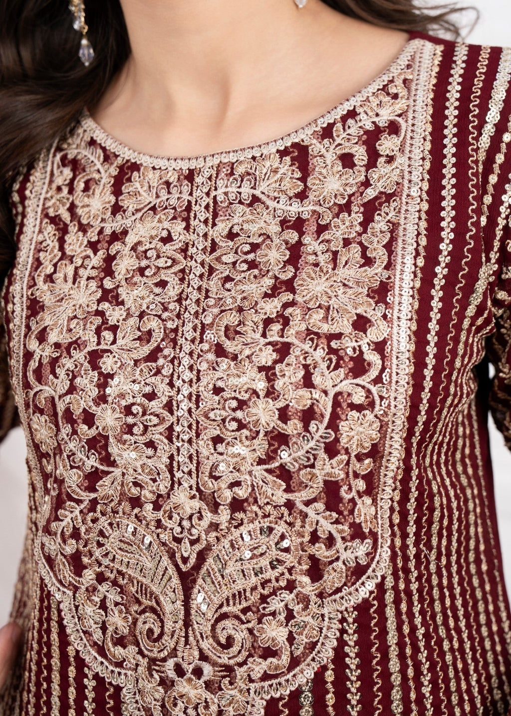 Agha Jaan Mahvish Women 3pcs