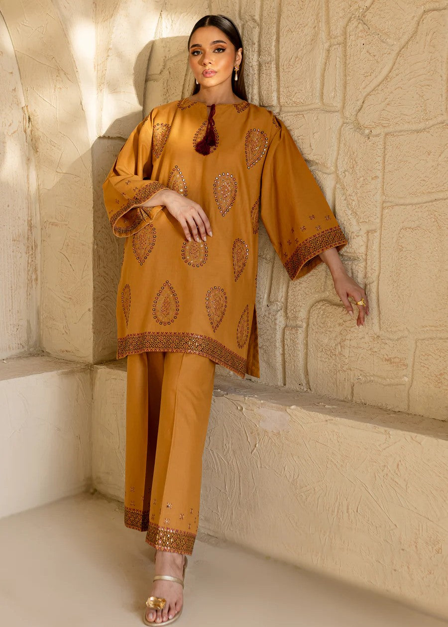 The Turkish Wear Zartasha Embroidered Dress Women 2pcs