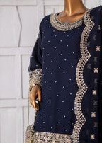 SAIRA SULTANA Haniya Navy Blue Women 3pcs