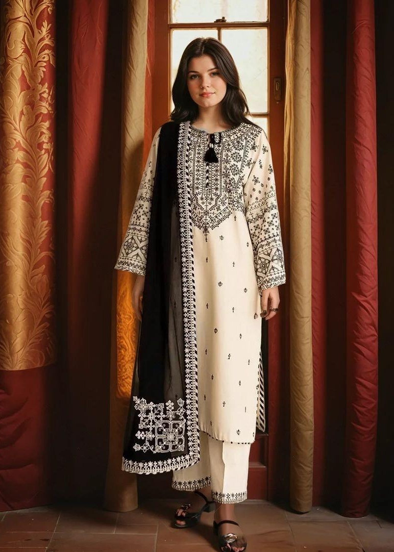 Chaudhary Arts Arfa Embroidered (stitched) Women 3pcs