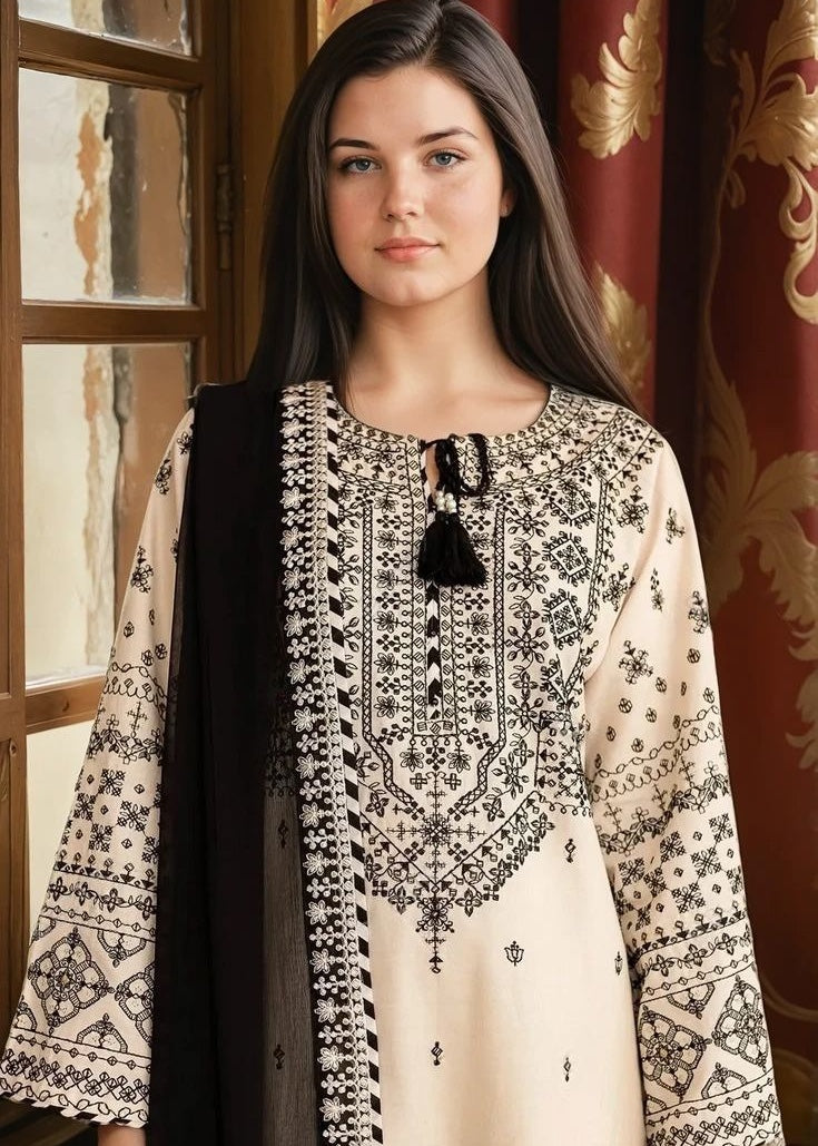 Chaudhary Arts Arfa Embroidered (stitched) Women 3pcs