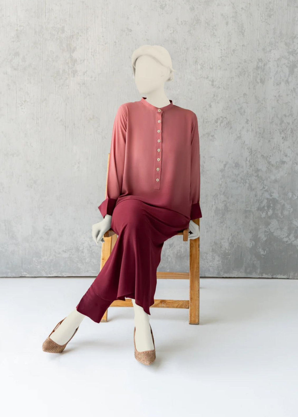 Zaira and Mahnoor Sunset Women 2pcs