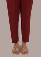 Zardi Women Cotton Trouser Maroon ZT116 Women 1pcs