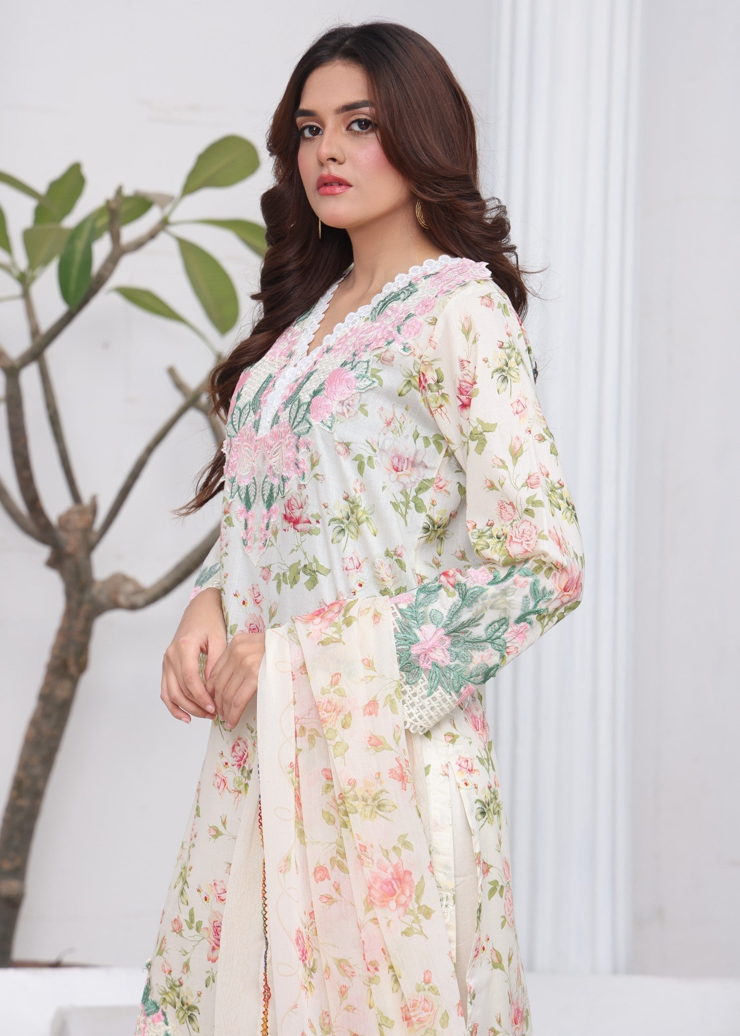 Polawn PD LAWN 104 | PRET LAWN COLLECTION Women 3pcs
