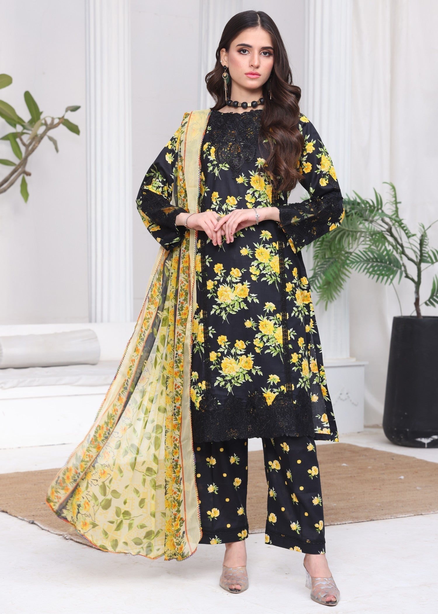 Polawn PD LAWN 106 | PRET LAWN COLLECTION Women 3pcs