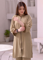 Elara Official ZIPPER COAT SET EL349G Women 2pcs