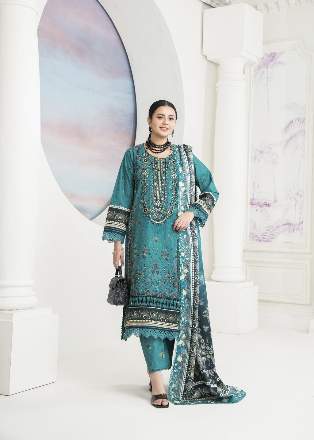 Meerak Pret Turquoise Women 3pcs