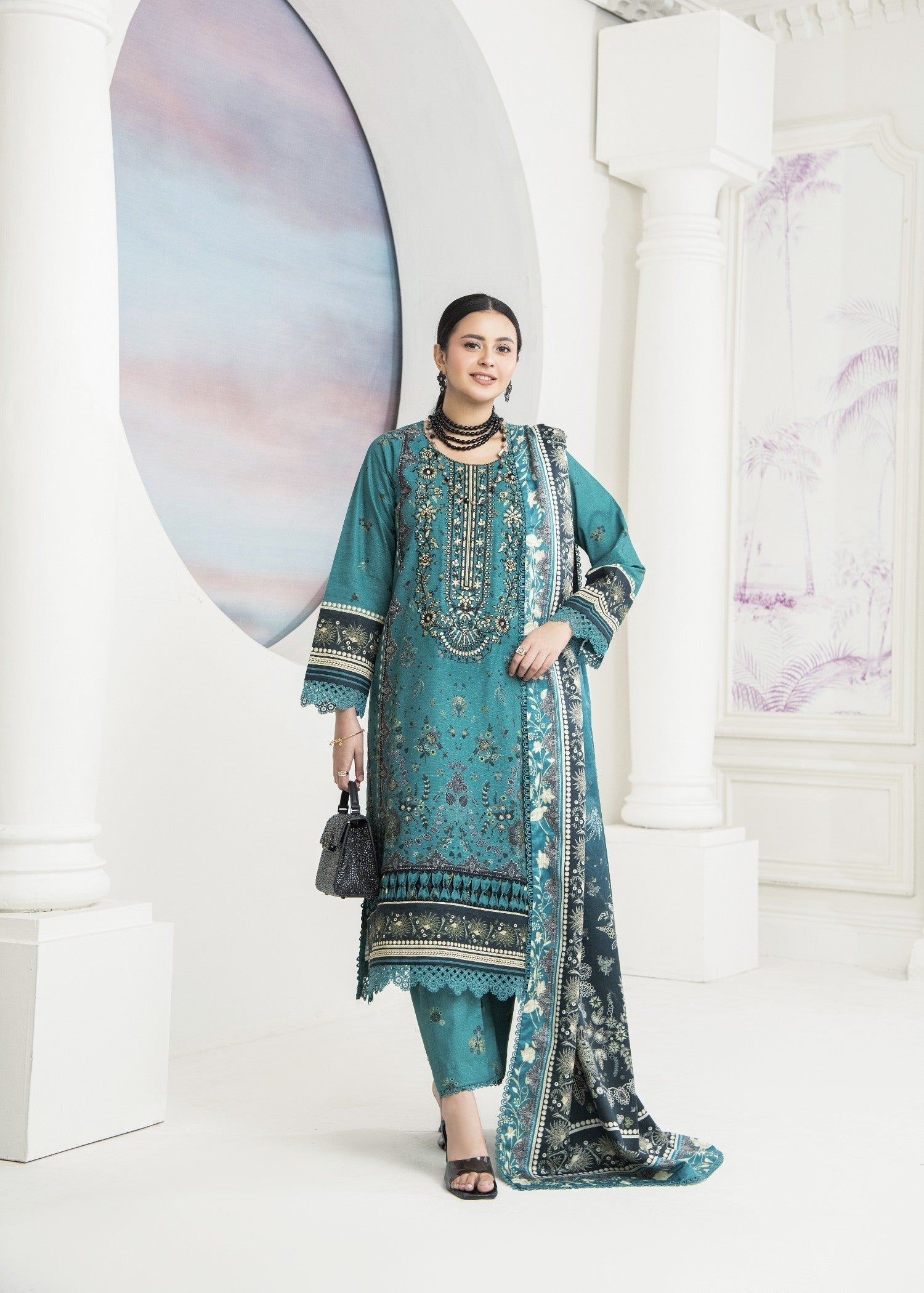 Meerak Pret Turquoise Women 3pcs