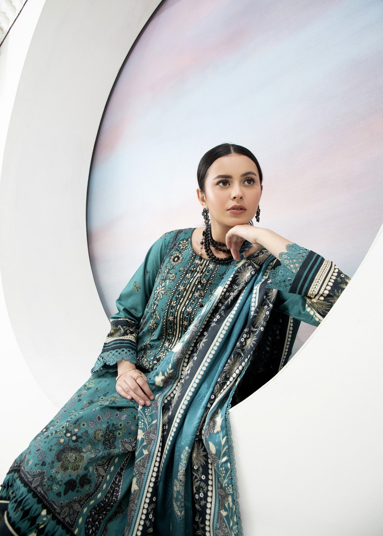 Meerak Pret Turquoise Women 3pcs