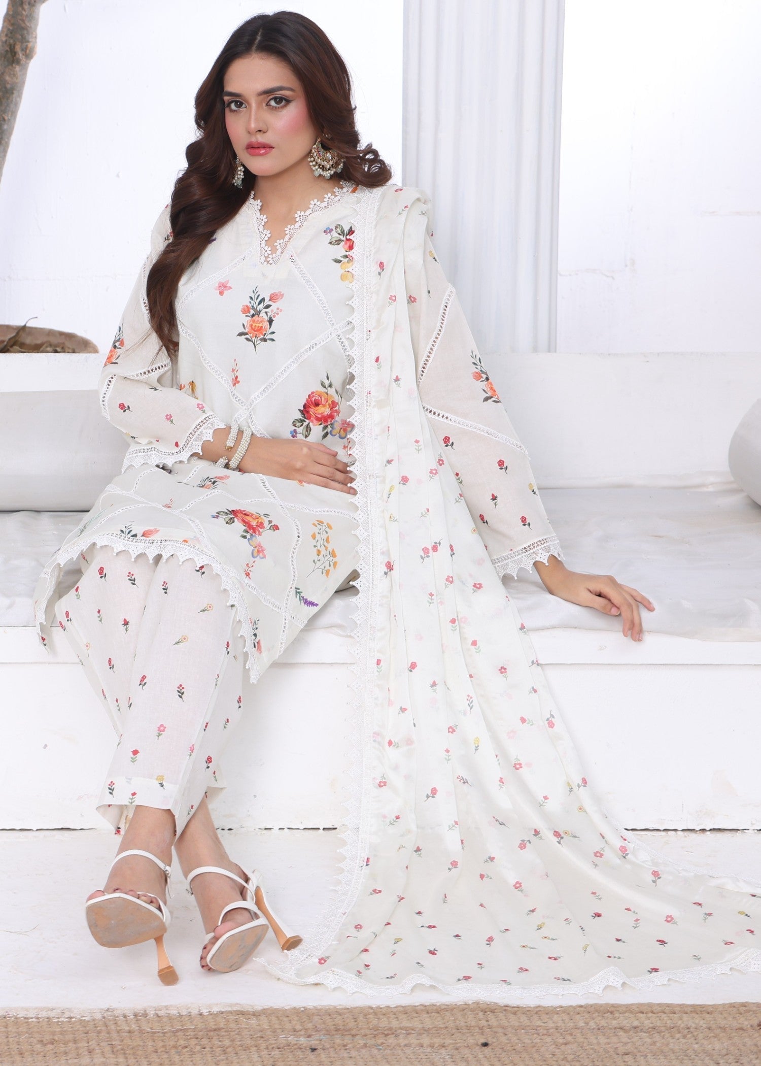 Polawn PD LAWN 110 | PRET LAWN COLLECTION Women 3pcs
