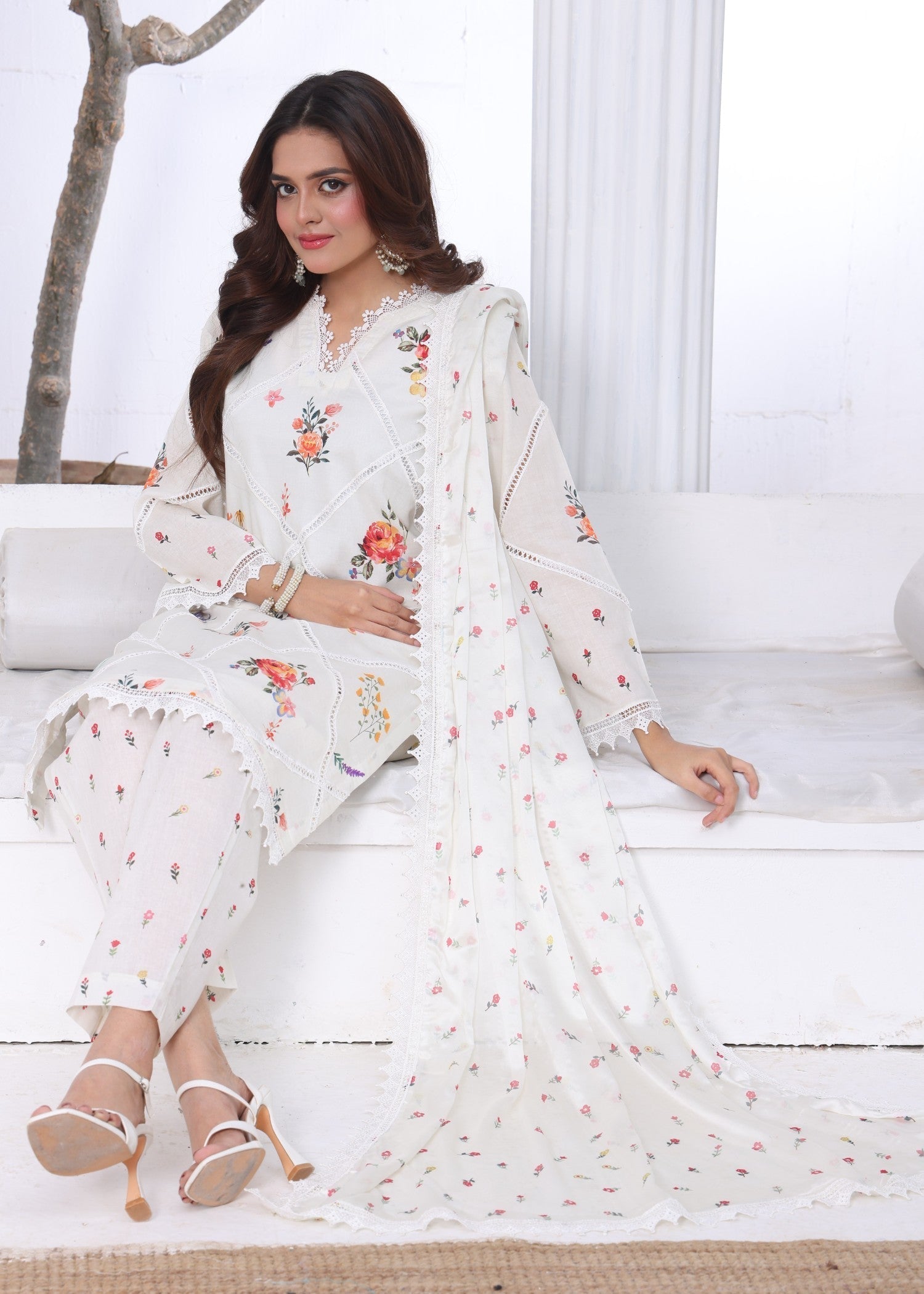 Polawn PD LAWN 110 | PRET LAWN COLLECTION Women 3pcs